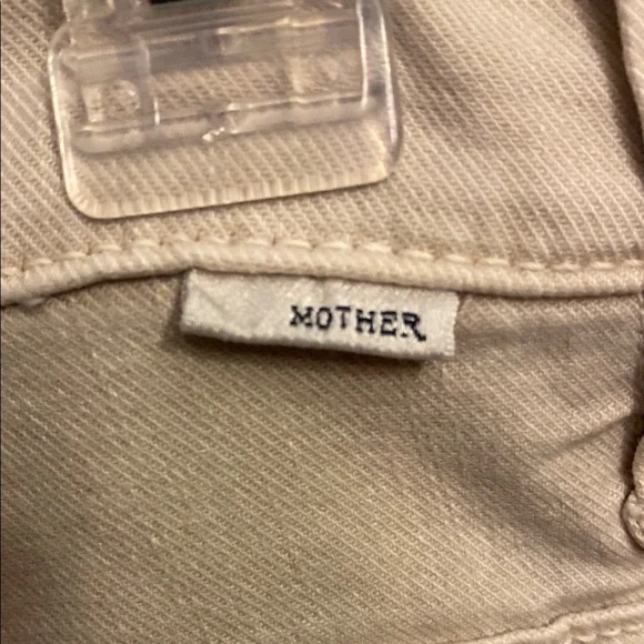 MOTHER Cream Straight Leg Jeans - Picture 11 of 14